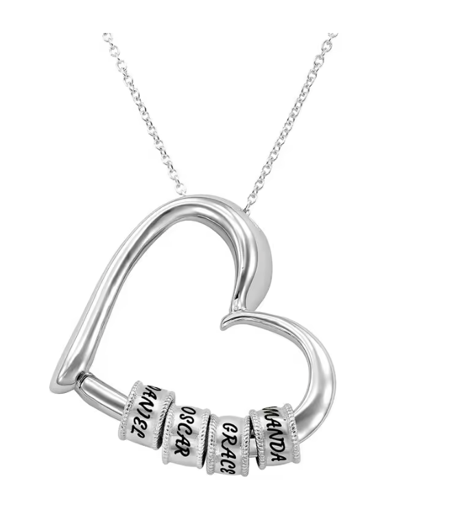 Rose gold personalized name necklace - Mother's Day gift